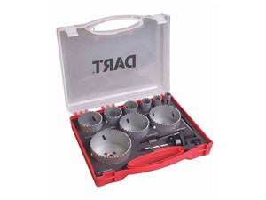 DART 13 Piece Holesaw Kit