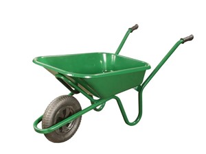 Endurance Heavy Duty Wheelbarrow Pneumatic Wheel 90L - Green