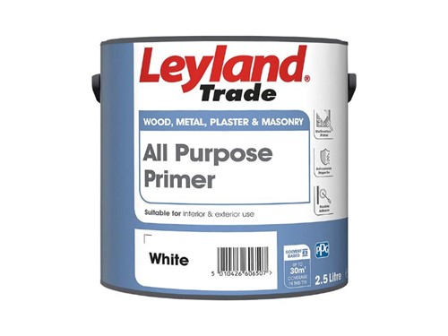 Leyland All Purpose Primer White - 2.5litre