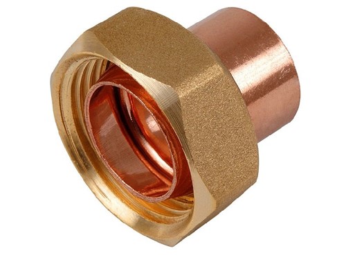 End Feed Swivel Cylinder Connector 22mm x 1in EF68