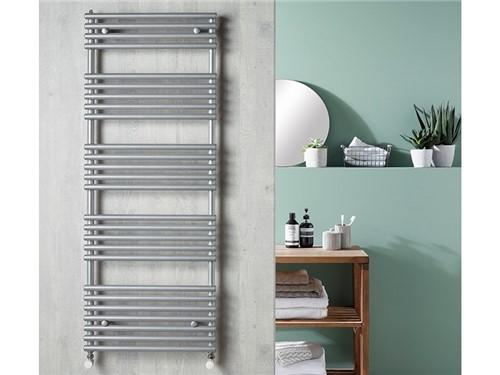 Tone Straight Vertical Towel Rail - Titane Finish [122814],Tone Straight  Vertical Towel Rail - Titane Finish [122814] | Turnbull