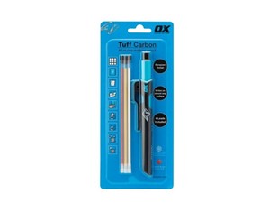 Ox Pro Tuff Carbon Pencil and Coloured Leads Value Pack