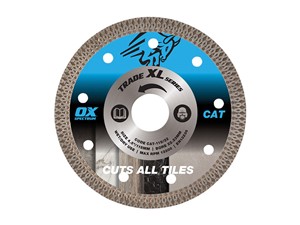 OX Trade XL Cuts All Tiles 115mm Diamond Blade