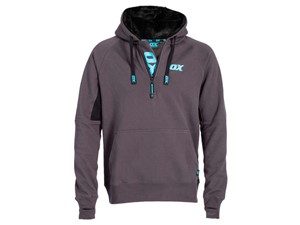 Ox Hoodie - Black/Grey - S