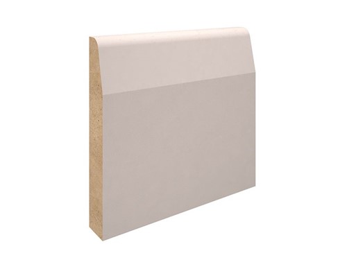 Chamfered Primed MDF Skirting Board 15mm x 94mm x 4.2m