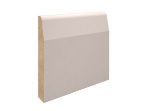 Chamfered Primed MDF Skirting Board 15mm x 94mm x 4.2m