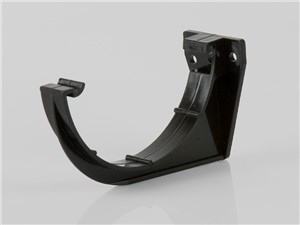 Half Round Gutter Fascia Bracket 112mm - Black