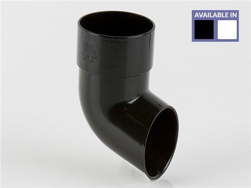 Round Downpipe Shoe 68mm