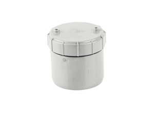 110mm Soil Pipe Access Cap - White