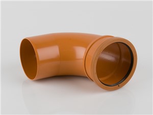 Underground Drainage Bend Single Socket 110mm X 87.5deg