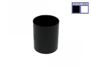 Solvent Waste Straight Connector 32mm - Black