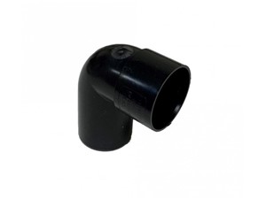 Solvent Waste Swivel Bend 32mmx92.5Deg - Black