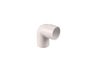 Solvent Waste Swivel Bend 32mmx92.5Deg - White