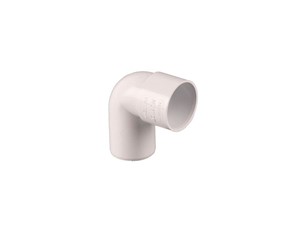Solvent Waste Swivel Bend 40mmx92.5Deg - White