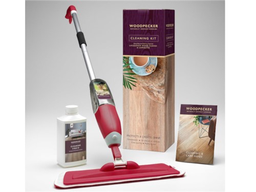 Woodpecker Lacquered Floor Cleaning Kit
