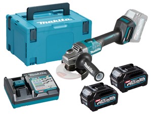 Makita XGT Grinder 125mm Grinder c/w Battery