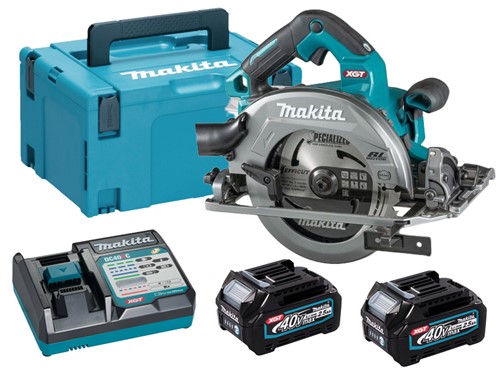 Makita Circular Saw 40v XGT 190mm with Battery