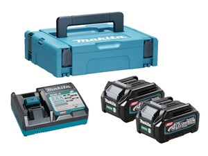 Makita XGT Power Source Kit - 2 x 2.5Ah Batteries and Charger