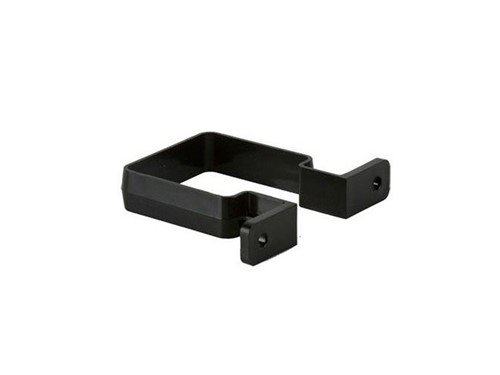 Square Downpipe Bracket 65mm - Black