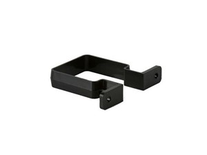 Square Downpipe Bracket 65mm - Black