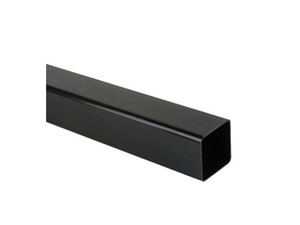 Square Downpipe Length 65mm x 4m - Black