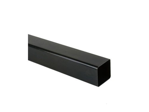 Square Downpipe Length 65mm x 5.5m - Black