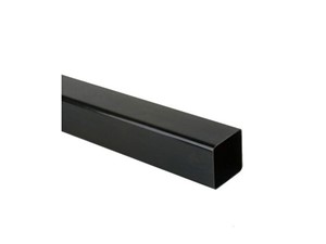 Square Downpipe Length 65mm x 5.5m - Black