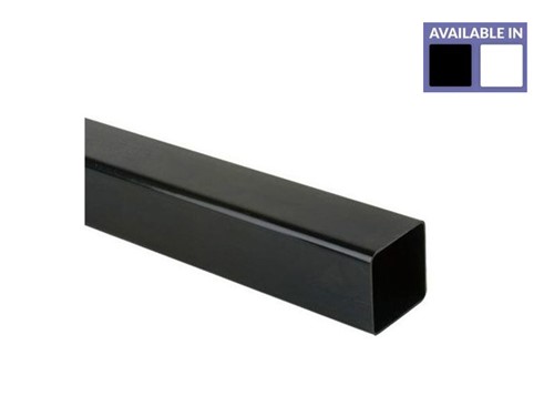 Square Downpipe Length 65mm x 5.5m [Black]