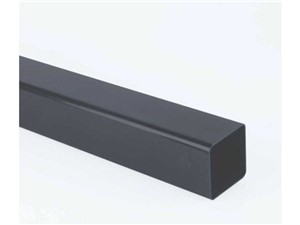 Square Downpipe Length 65mm x 2.5m [Black]