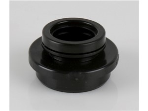 Solvent Waste Soil Boss Adaptor 40mm - Black