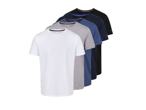 Regatta Essentials T Shirt - 5 pack Mixed - XXL