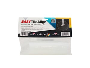 EASYTileAlign Clear Anti-Friction Shields - Pack of 100