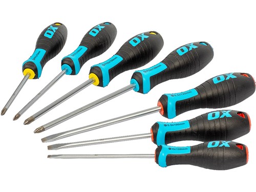 OX Pro 7 Piece Screwdriver Set