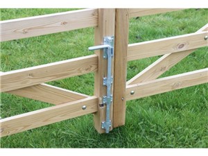 Perry No.260 Garage Door Drop Bolt 450mm Galvanised