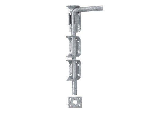 Perry No.260 Garage Door Drop Bolt 450mm Galvanised