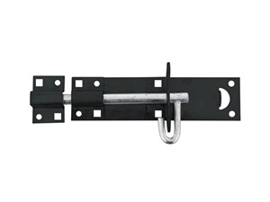 Perry No.2A/PP Medium Brenton Bolt 100mm Black