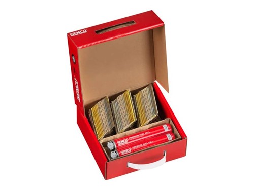 Senco 1st Fix Gas & Ring Stripnail Pack 2.87 x 65mm 3300 per Box