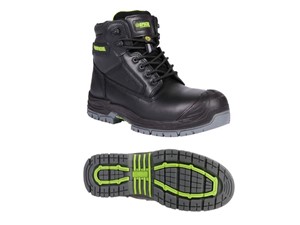 Apache Cranbrook Leather Boots Black Size UK 10
