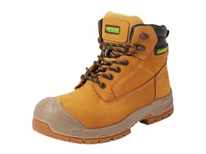 Apache Wheat Thompson Waterproof Safety Boots - Size 8