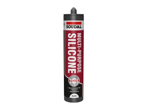 Soudal Trade Multi Purpose Silicone 270ml Black