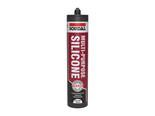 Soudal Trade Multi Purpose Silicone 270ml White