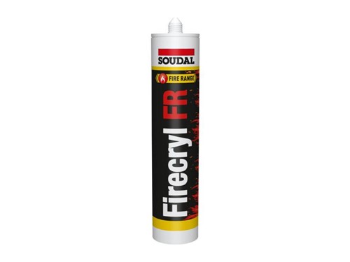 Soudal Firecryl Fire Rated Intumescent Acrylic White 310ml