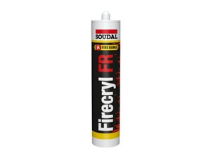 Soudal Firecryl Fire Rated Intumescent Acrylic White 310ml