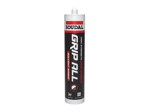 Soudal Grip All Solvent Based Adhesive 290ml