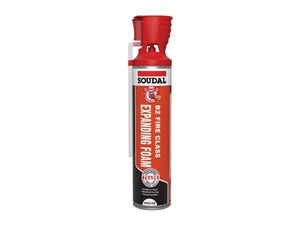 Soudal B2 Fire Rated Expanding Foam Gun with Straw 600ml