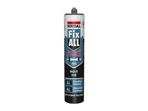 Soudal Fix All Flexi Adhesive and Sealant White 290ml