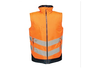 Regatta Hi Vis Pro Body Warmer Orange/Navy XXL