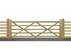Charltons Gates Forester 5 Bar Field Gate 10ft