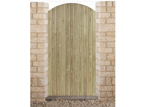Charltons Gates Priory Curve Side Gate 0.9m x 1.83m