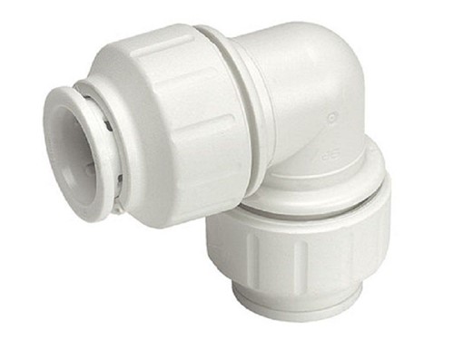 JG Speedfit Equal Elbow White 22mm